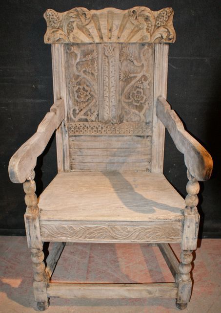 Bleached Wainscot Chair