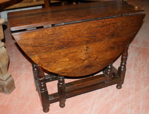 Oak Gate Leg Table