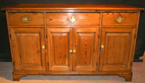 Antique Pine Dresser Base