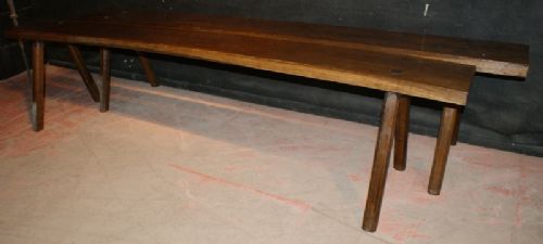 Antique Chestnut Benches