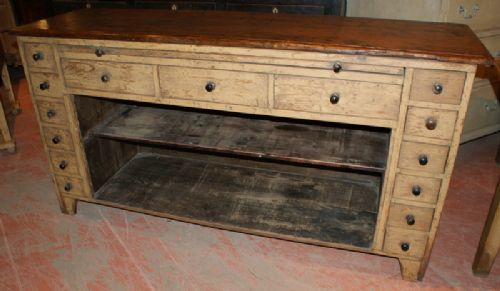 Multi Drawer Side Server/ Dresser Base