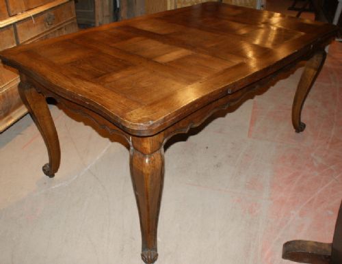 French Draw-leaf Table