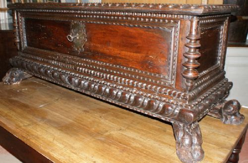 Italian Walnut Cassone