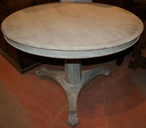 Painted Breakfast Table
