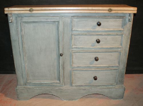 Free Standing Painted Island Unit