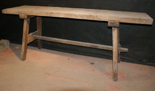 French Oak Trestle Table