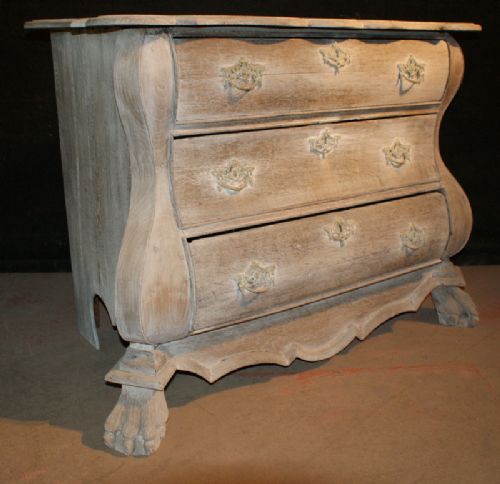 Bleached Oak Commode