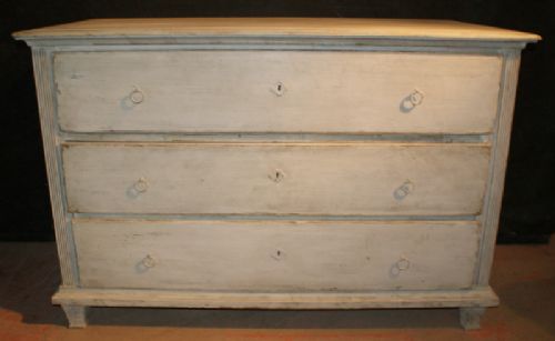 Painted Swedish Commode