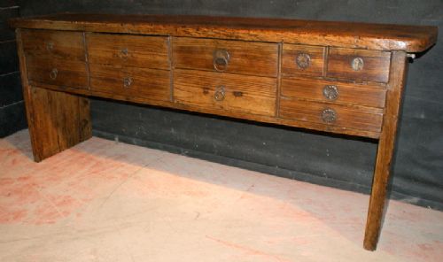 Unusual Serving Table
