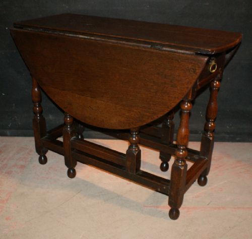 Oak Gate Leg Table