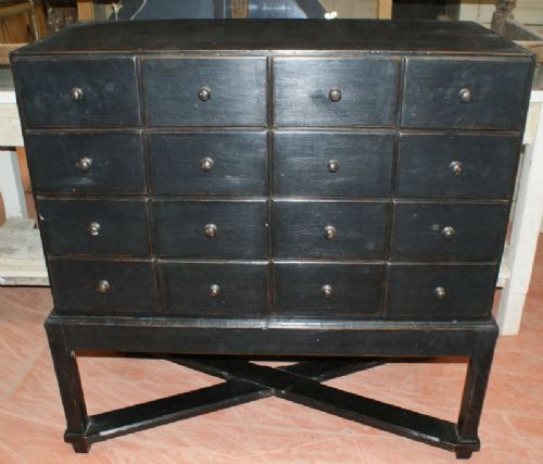 Bank of Filing Drawers