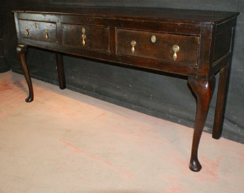 Period Oak Dresser Base / Server