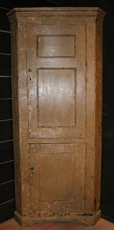 Narrow Corner Cupboard