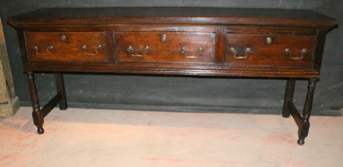 Oak Dresser Base