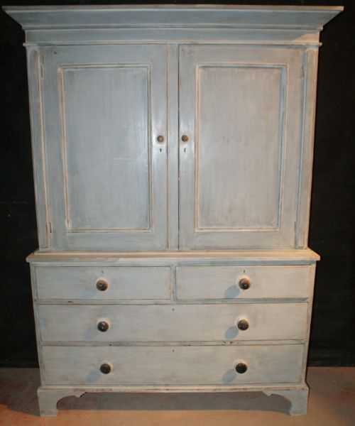 Painted Linen Cupboard
