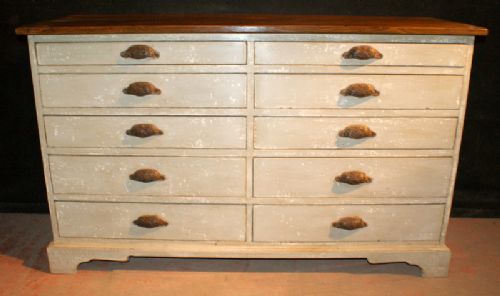 Victorian Bank of Drawers