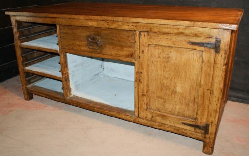 English Antique Island Unit