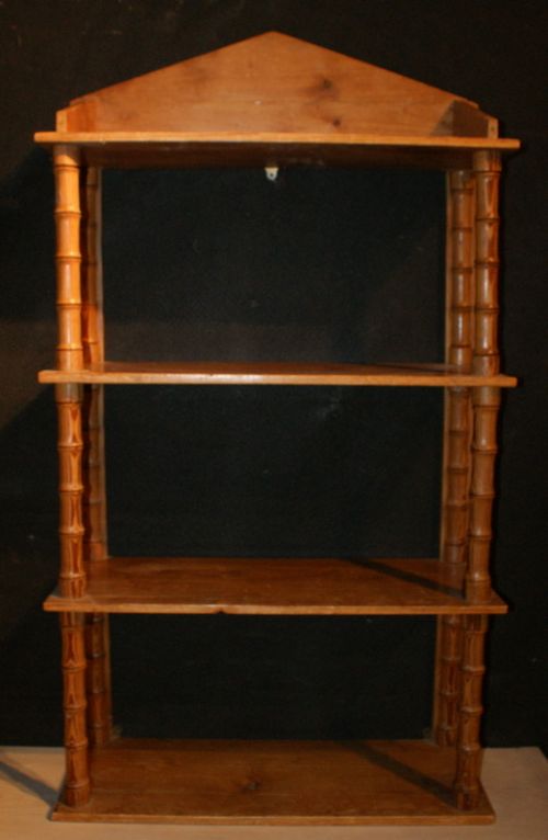 Antique Pine Hanging Rack
