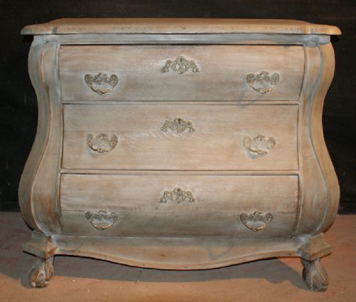 Bleached Oak Commode

