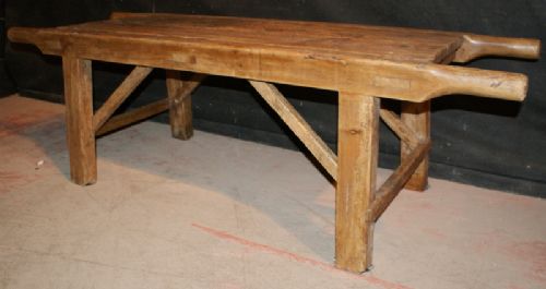 Antique Pine Low Table