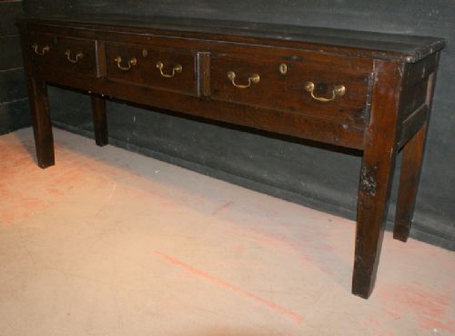 Antique Oak Dresser Base