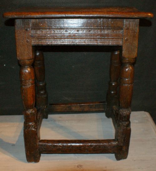 Oak Joint Stool