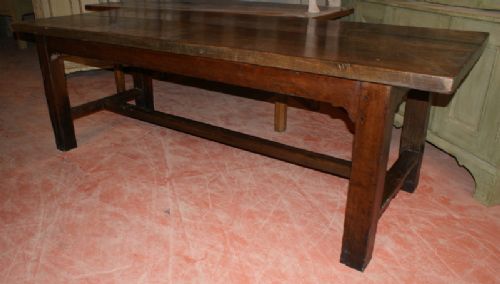 Antique Oak Farmhouse Table