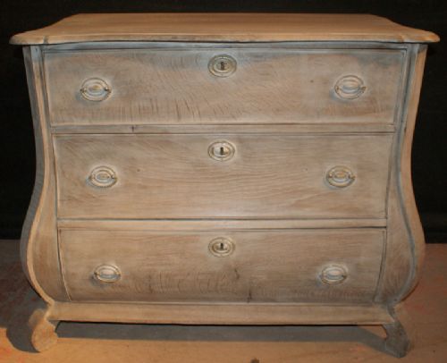 Bleached Oak Commode