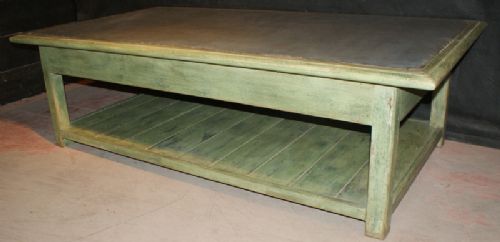 Antique Painted Low Table