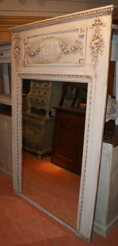 French Trumeau Mirror