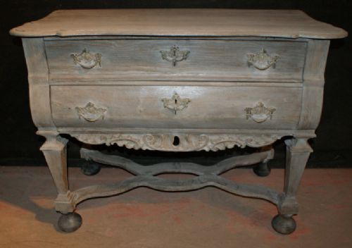 Bleached Dutch Side Table