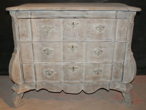 Bleached Oak Commode