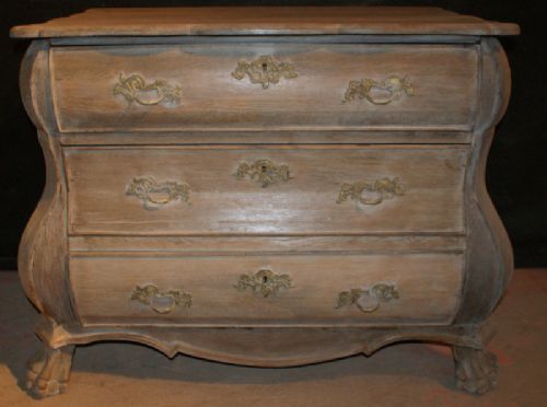 Bleached Oak Commode