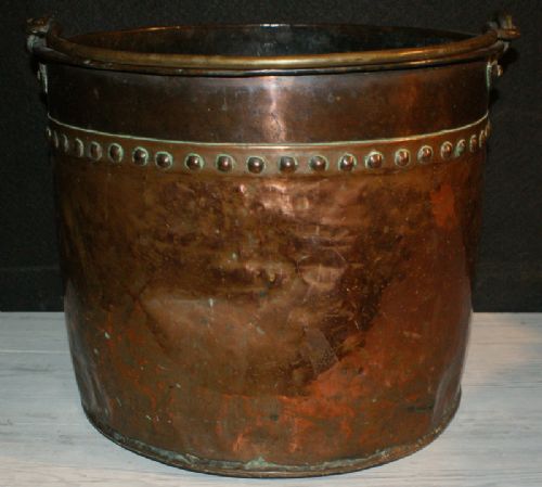 Copper Coal Bucket

