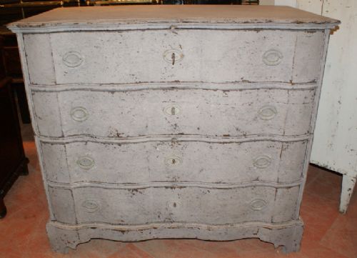 Swedish Serpentine Commode