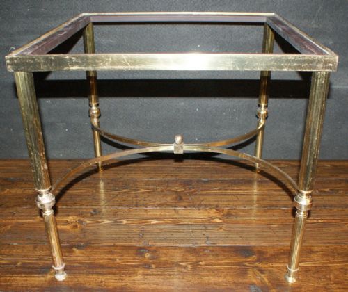 Brass End Table