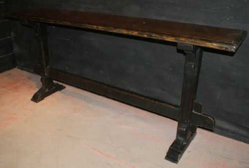 Painted Trestle Table