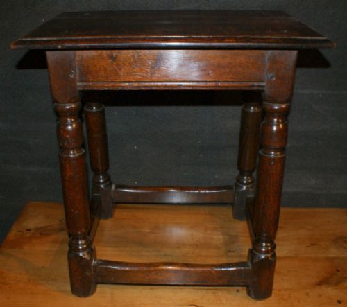 English Oak Joint Stool