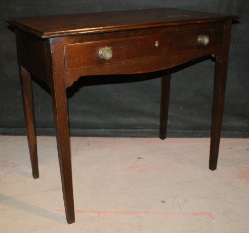 Oak Lamp Table