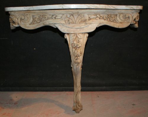 French Oak Console Table