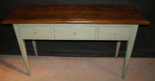 Painted 3 Drawer Server