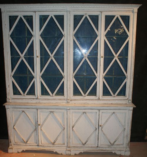 Painted French Bookcase