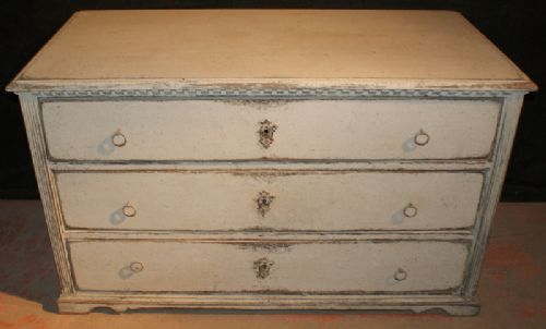 Painted Swedish Commode