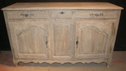 Bleached Oak Buffet / Enfilade