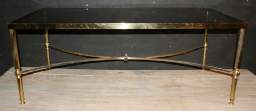 Brass and Glass Low Table