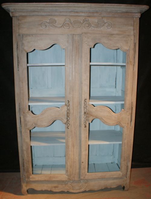 Bleached French Armoire