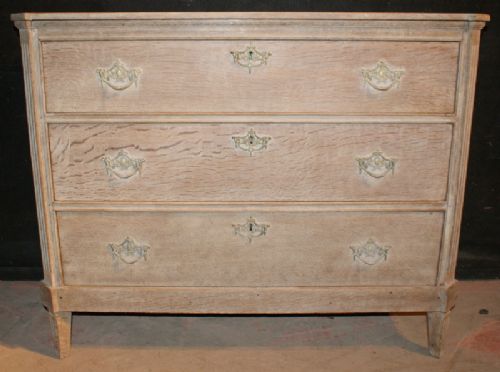 Bleached Oak Commode