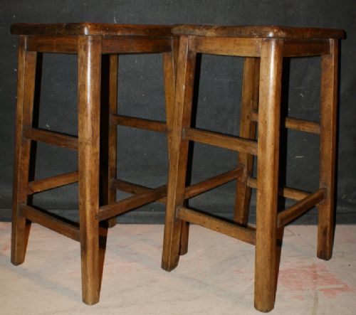 Fruitwood Bar Stools