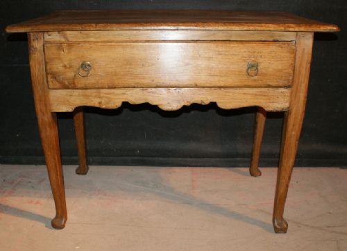 Rare Pine & Fruitwood Side Table