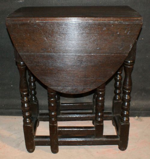 Oak Gateleg Table